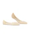Falke Step Medium Invisible Socks In Cream