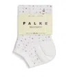 Falke Womens White Multi-spot Ankle-rise Stretch-cotton Blend Socks In White