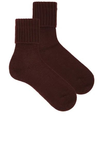 Falke Striggings Rib Sock In Cinnamon