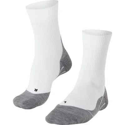 Falke Te4 Tennis Socks For Clay Courts In White