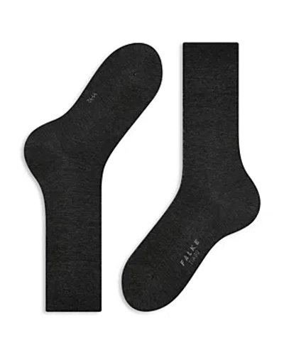 Falke Tiago Cotton Blend Socks In Anthracite