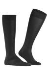 Falke Airport Knee High Socks In Black
