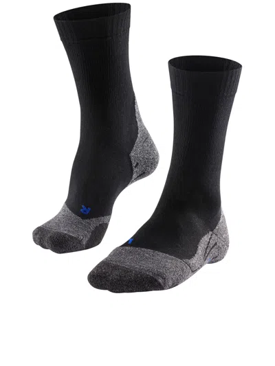 Falke Tk2 Explore Cool Black Socks In Gray