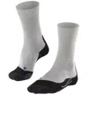 Falke Tk2 Explore Cool Grey Socks In White