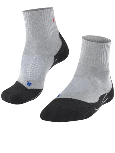 Falke Tk2 Explore Cool Short Hiking Socks In Gray
