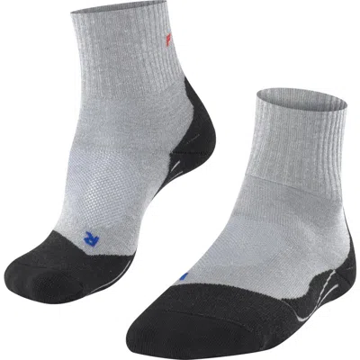 Falke Tk2 Explore Cool Short Hiking Socks In Gray