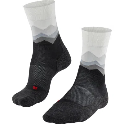 Falke Tk2 Explore Crest Hiking Socks In Black