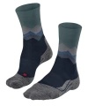 Falke Tk2 Explore Crest Hiking Socks In Blue