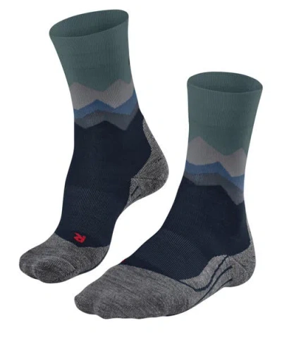 Falke Tk2 Explore Crest Hiking Socks In Blue