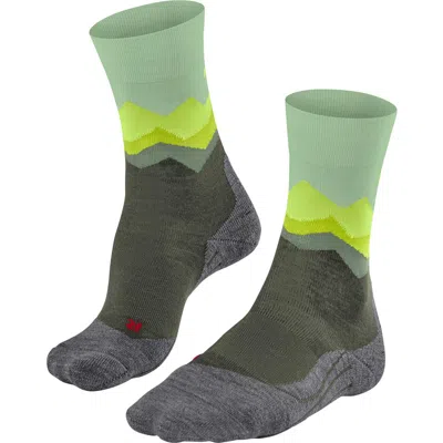 Falke Tk2 Explore Crest Hiking Socks In Green