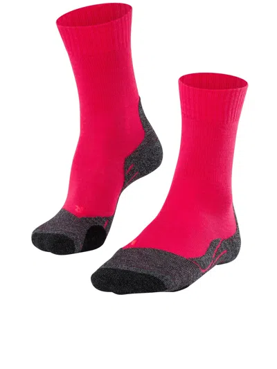 Falke Tk2 Explore Womens Trekking Socks In Red