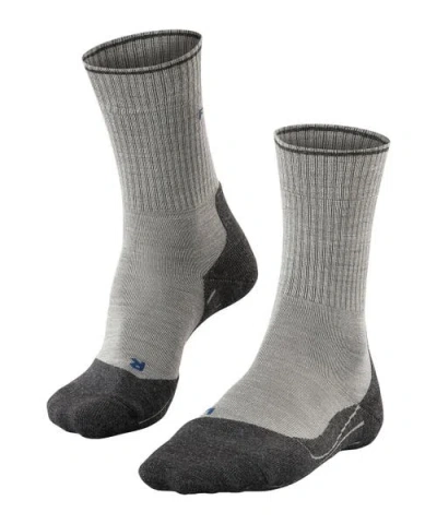 Falke Tk2 Explore Wool Silk Hiking Socks In Animal Print