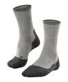 Falke Tk2 Explore Wool Silk Hiking Socks In Gray