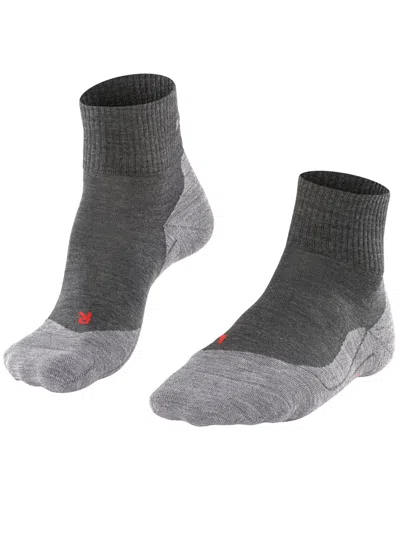 Falke Tk5 Wander Short Hiking Socks In Gray