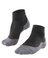 Falke Tk5 Wander Short Hiking Socks In Black