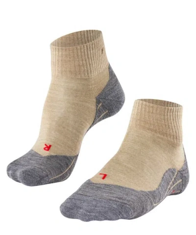 Falke Tk5 Wander Short Hiking Socks In Neutral