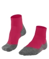 Falke Tk5 Wander Short Hiking Socks In Red