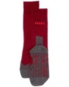 Falke Tk5 Wander Wool-blend Socks In Red