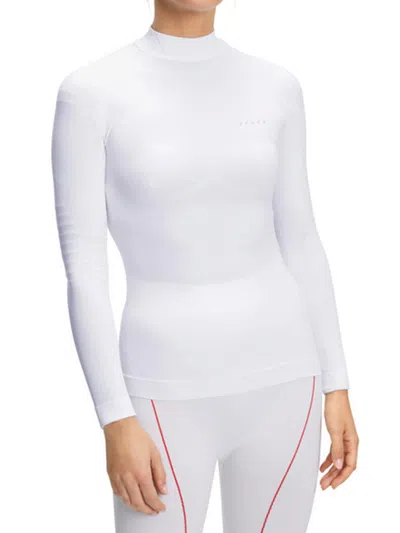 Falke Turtle Neck Sweater In White