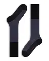 Falke Uptown Tie Knee High Socks In Black