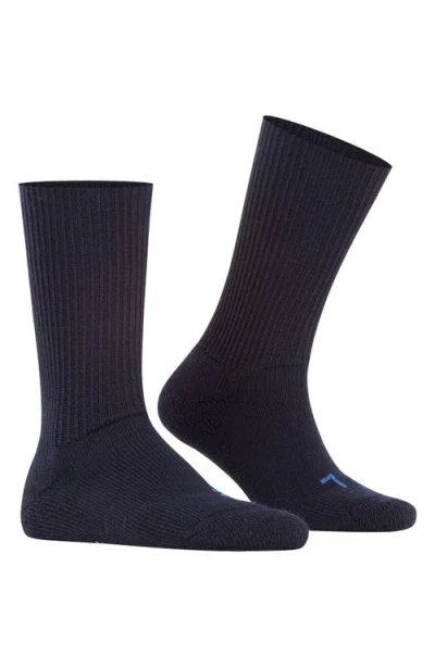 Falke Walkie Ergo Crew Socks In Marine