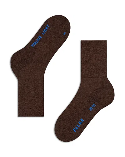 Falke Walkie Light Socks In Dark Brown