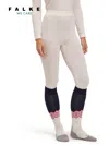 Falke White Wool Tech Tights