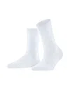 Falke Women's New Prep Cotton-blend Crew Socks In White