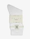 Falke Family Cotton-blend Socks In 2009 White