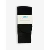 Falke Sensitive London Stretch-cotton-blend Socks In Black