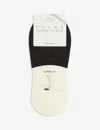 Falke Invisible Cotton-blend Toe Socks In 3009 Black
