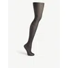 Falke 15 Denier Polka Dot Tights In 6179 Marine