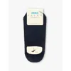 Falke Womens Black Cool Kick Recycled Polyester-blend Socks In Black