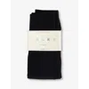 Falke Womens Black Softmerino Stretch-wool Blend Over-knee Socks In Black