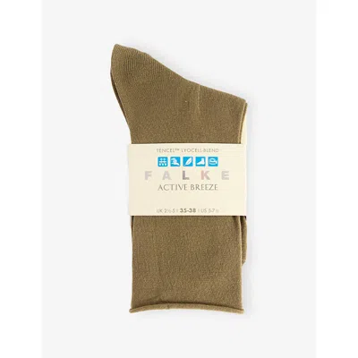 Falke Womens Crocodile Active Breeze Stretch-lyocell-blend Socks