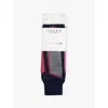Falke Womens  Ergonomic Sport System Sk2 Intermediate Woven-blend Socks In 6116 Space Blue