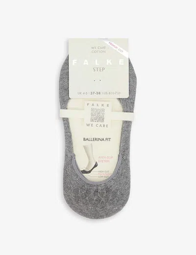 Falke Step Cotton-blend Socks In Light Greymel 3390