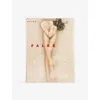 Falke Womens Shelina 12 Denier Woven-blend Stockings Powder In Powder