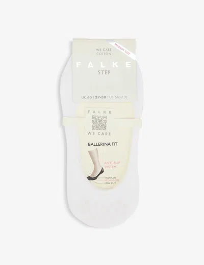 Falke Step Cotton-blend Socks In White 2000