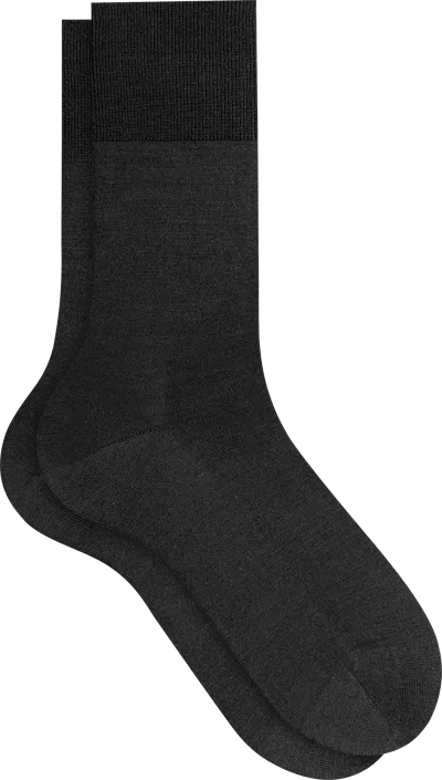 Falke Wool Airport Socks, 1-pair In Black
