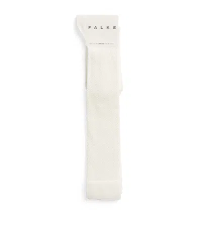 Falke Wool-blend Fable Estate Knee-high Socks In White