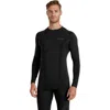 Falke Wool Tech Base Layer Top In Black