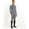 Falke Wool Tech Base Layer Top In Gray