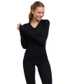 Falke Wool Tech Light Base Layer Top In Black