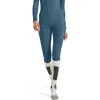 Falke Wool Tech Long Base Layer Bottom In Blue