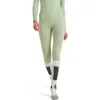 Falke Wool Tech Long Base Layer Bottom In Green