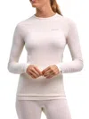 Falke Wool-tech Sweater In White