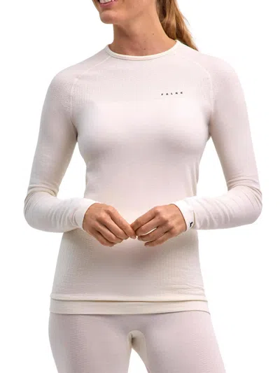Falke Wool-tech Sweater In White
