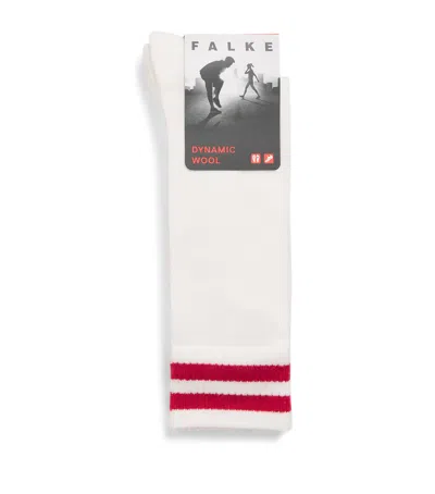 Falke Wool-blend Dynamic Socks In White