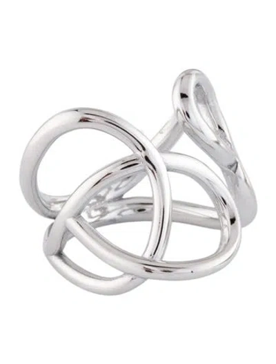 Pre-owned Fallon Abstract Cocktail Ring In Multi